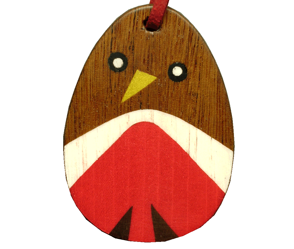 marquetry robin