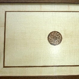 veneered tray