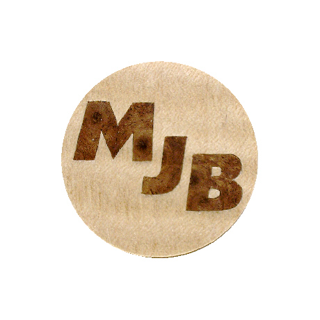 'MJB' inlay